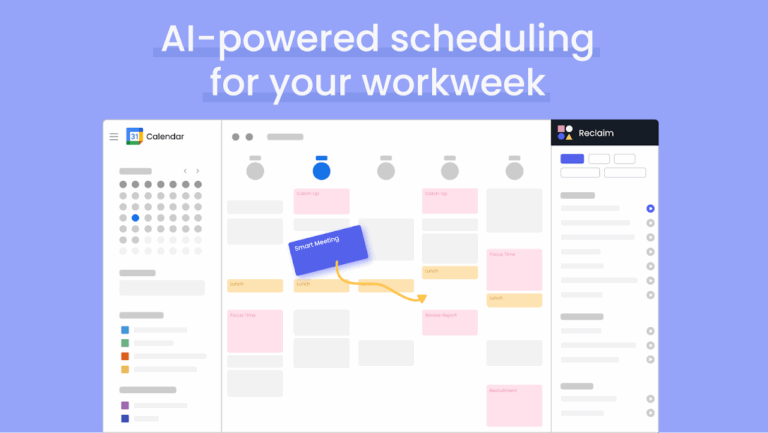 Reclaim AI: I Let a Robot Run My Calendar — Did It Fix My Life?